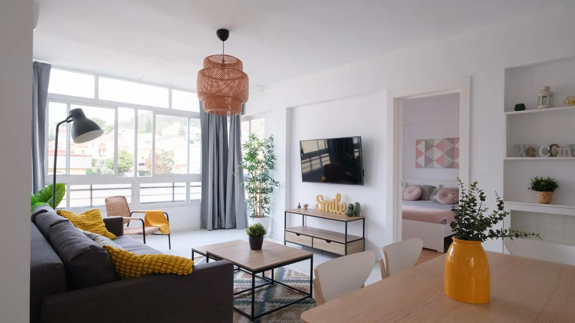 Wonderful Central Apartment Panoramics Views Wifi Malaga Spain