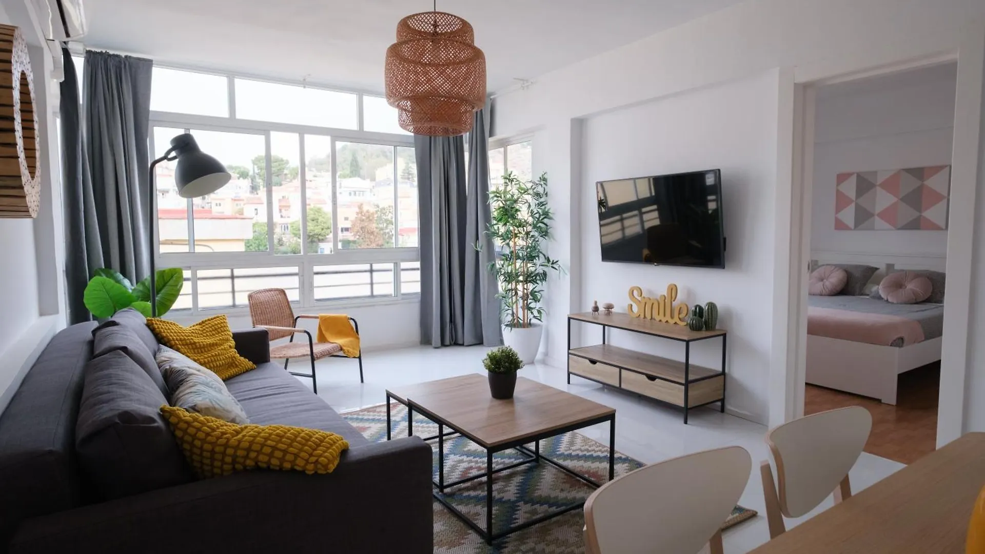 Wonderful Central Apartment Panoramics Views Wifi Malaga